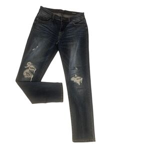 Judy Blue Dark Indigo Boyfriend Jeans